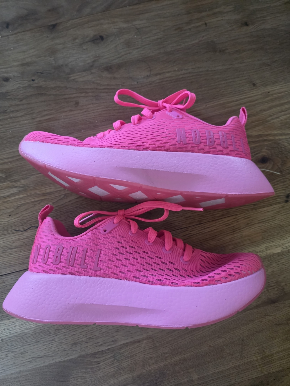 Nobull Bright Pink Athletic Sneakers